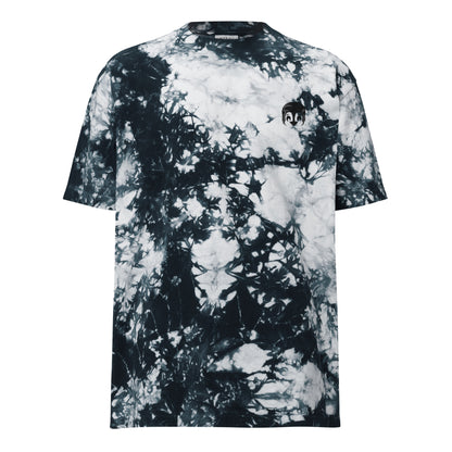 Role Breakers Embroidered Oversized tie-dye t-shirt