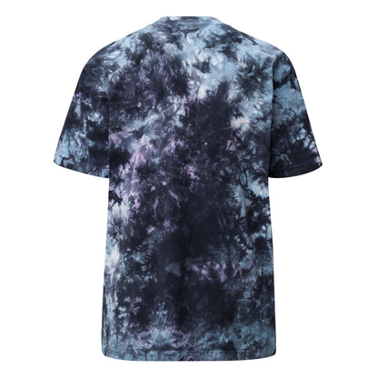 Role Breakers Embroidered Oversized tie-dye t-shirt